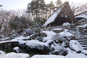Our Ryokan With Fresh Snow
