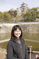 Helen In Front Of Castle