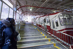 Cable Car Waiting