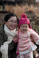 Nara And Mom At Garden