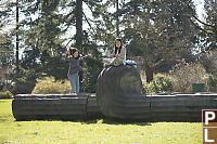 Claira Meditates While Nara Levitates