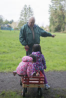 Grandpa Giving Directions