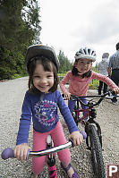 Kids Biking At Beaver Lake