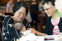 Grandma And Lillian With Baby