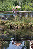 Nara And Jennie Reflected In The Pond