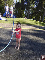 Claira With Hose