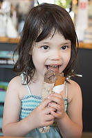 Claira With Ice Cream