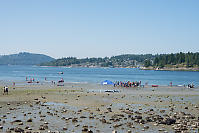 Group Out On Beach