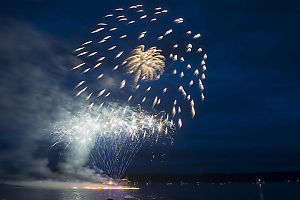 On Water Floating Fireworks