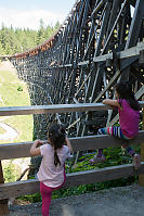 Inside Curve Of Kinsol Trestle