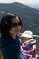 Nara And Mom Taking In The View