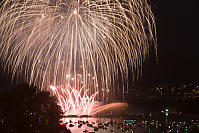 Large Veil With Barge Fireworks