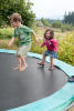 Marcus In Flight On The Trampoline