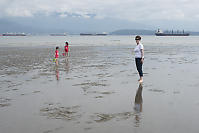 Standing In The Sand At Locarno Beach