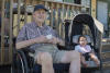 Great Grandfather And Arabella Having Tea