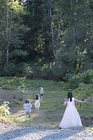 Kids Running Down To River