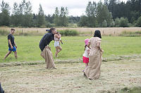 Potato Sack Racing