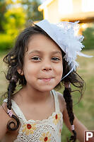 Madison With Fascinator