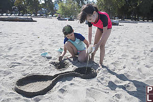 Claira Filling Sand Swimming Pool