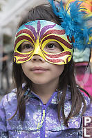 Claira With Feathers Mask