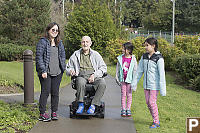 Scooter Ride With Great Grandpa