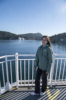 Nara Arriving At Mayne Island