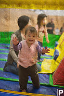 Claira In The Bouncy Castle