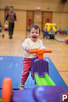 Claira On The Teeter Totter