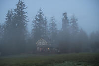 House In Fog