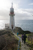 Walking Down To Lighthouse