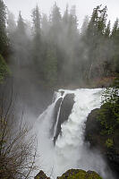 Waterfall From Lower Platform