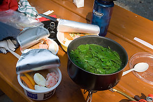 Lunch In Camp