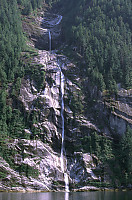 Waterfall in Cascade Inlet