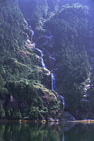 Waterfall in Cascade Inlet