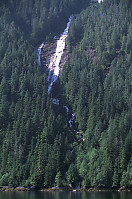 Waterfall in Cascade Inlet