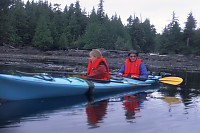 Ruth and Bob Kayaking