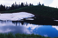 Spoon Lake With Snow