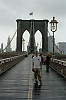 Jesse on Brooklyn Bridge