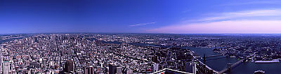Panorama from Top of the World Trade Center