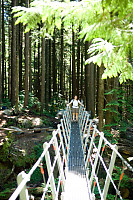 Andrea On Far Side Of Bridge