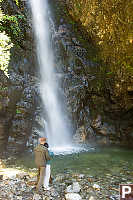 Jin And Jesse At Waterfall