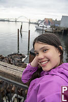 Claira Next To Dock In Newport