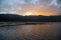 Tahkenitch Lake At Sunrise