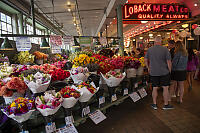 Flowers And Neon Signs