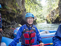 Canyon With Boats