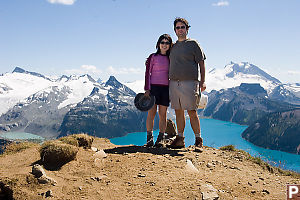 Helen And I On Panorama Ridge