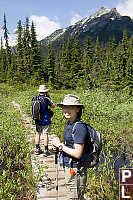 Helen And Mark With Mountain