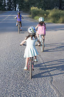 Biking Back To The Campsite