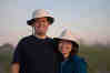 Helen And IOn The Beach