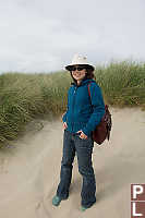 Helen On Sandy Dune